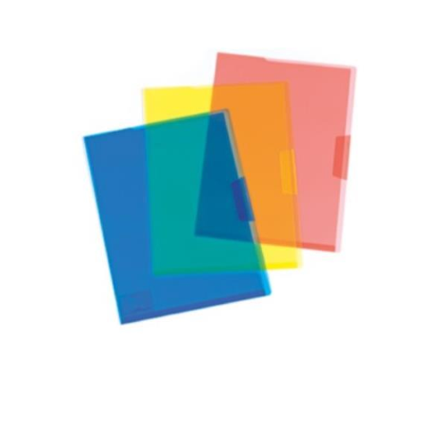 PLASTIDEA BUSTE A L IN PP CON LINGUETTA 308X233 mm BLU CONF 5 Pz.